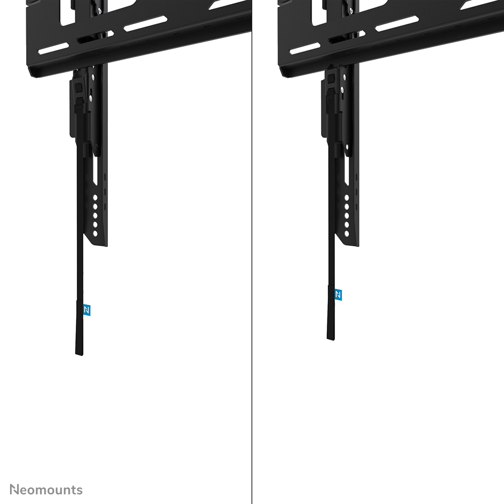 Neomounts WL30-750BL14 Schwerlast-Wandhalterung 32-75" - fest - abschließbar - schnelle Installation - TÜV